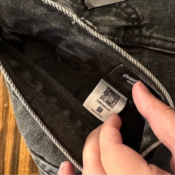 EXPRESS Straight ankle high rise 6 Regular - Picture 3 of 4